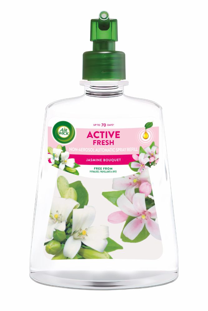 ACTIVE FRESH NÁPLŇ NA VODNÍ BÁZI DO AUTOMATICKÉHO DIFUZÉRU - JASMÍNOVÉ KVĚTY